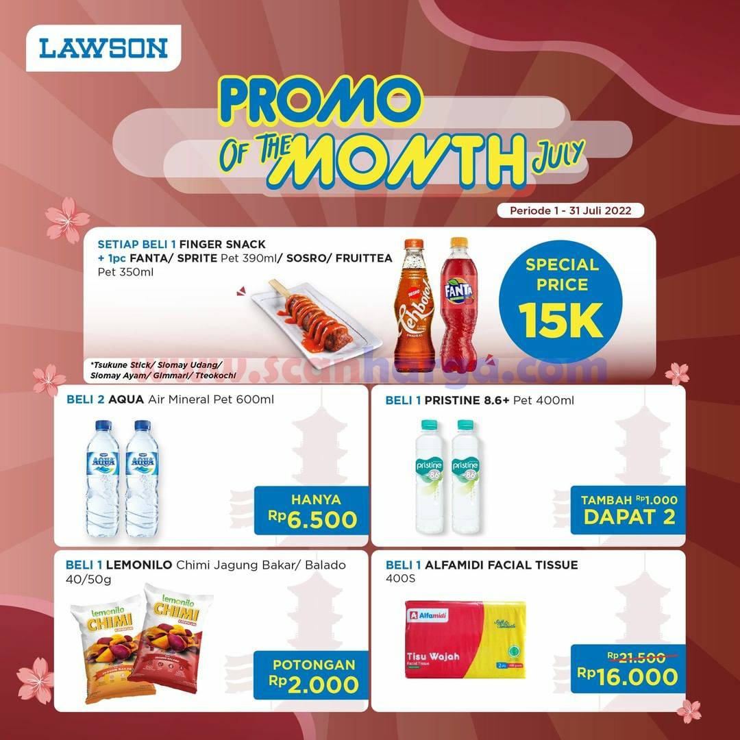 Promo LAWSON OF THE MONTH Terbaru JULI 2022