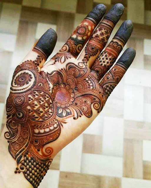 Mehndi Design Images For Bride