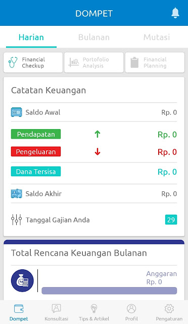 aplikasi android fundtastic analisa laporan keuangan