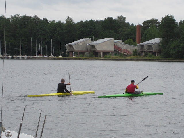Kayaking in Trakai