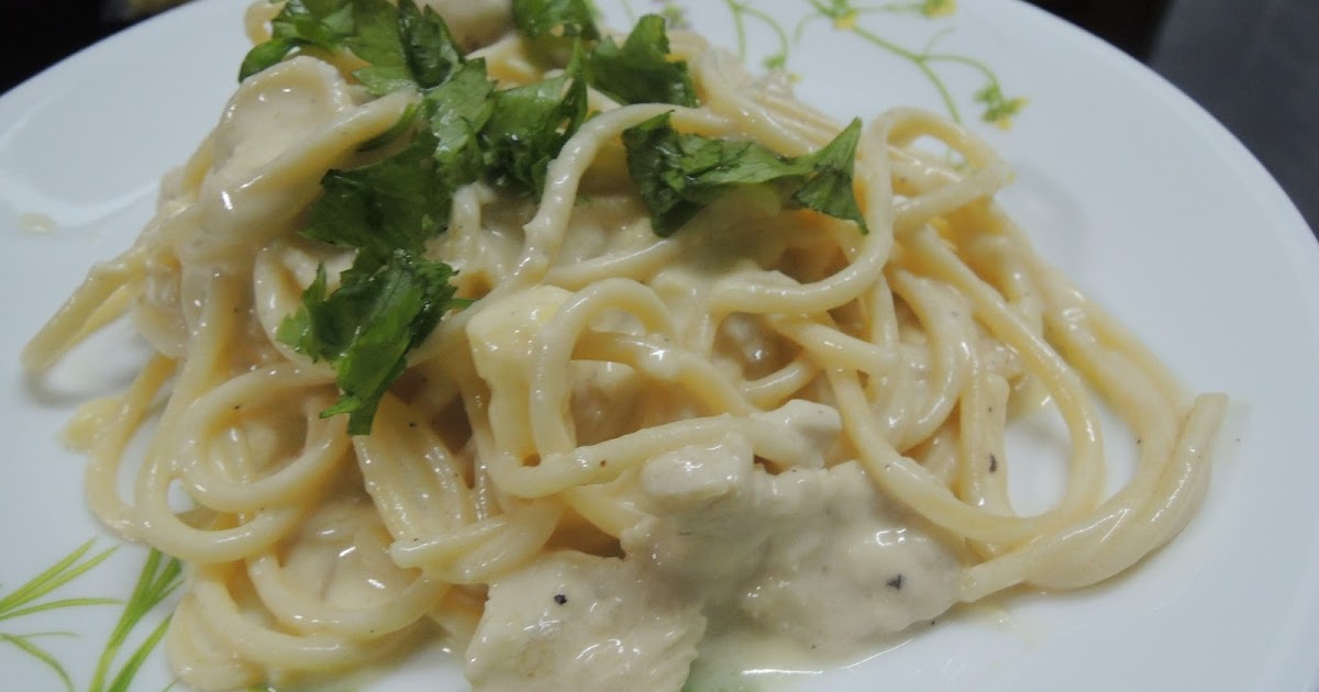 Himpunan Resepi Bonda: Spaghetti - White Sauce ala 