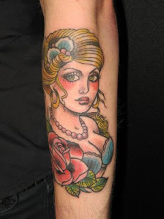 Marija Asanovski Blonde Tattoo Design