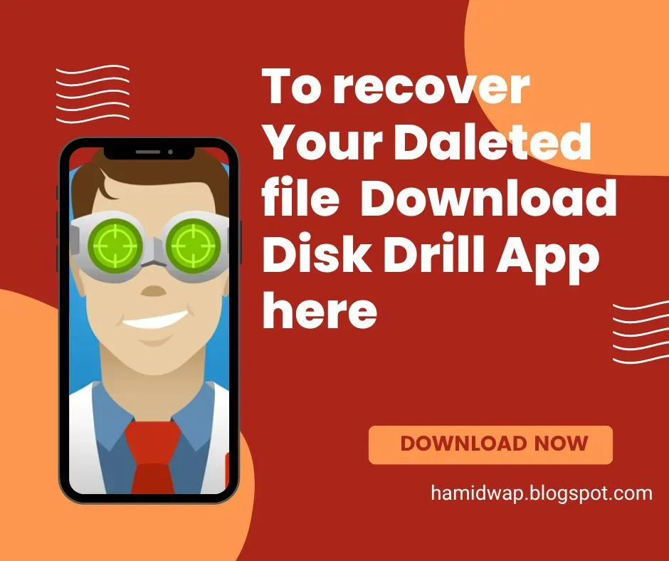 How to recover deleted data files from PC| Disk drill data recovery software| Hamidwap