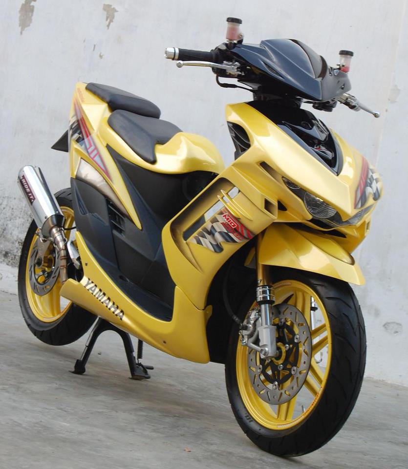 Ide 91 Modifikasi Motor Matic Yamaha Mio Sporty Terbaru Dinding Motor