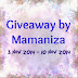 Giveaway By Mamaniza.com