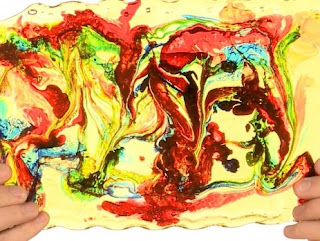 Sugar-Glass-Experiment, Stained Sugar Glass Experiment