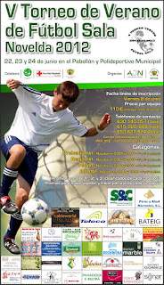 CARTEL TORNEO DE VERANO FUTBOL SALA