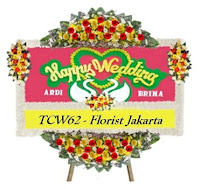 Bunga Ucapan Happy Wedding