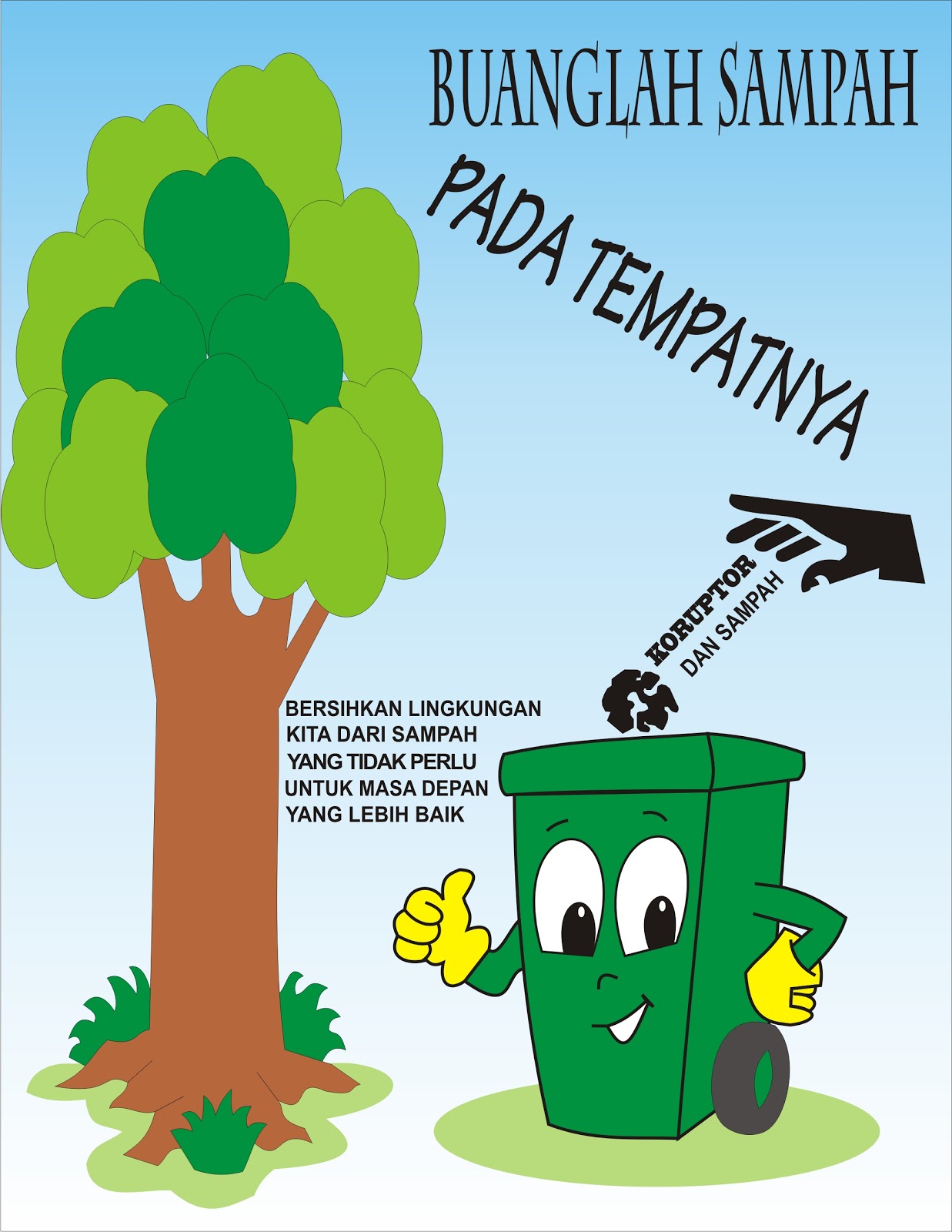 APLIKASI MULTIMEDIA - COMPETENCY PROGRESS: poster layanan 