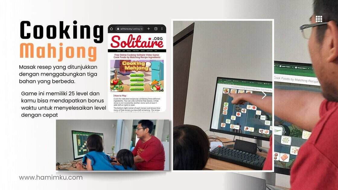 Game cooking Mahjong untuk meningkatkan bonding