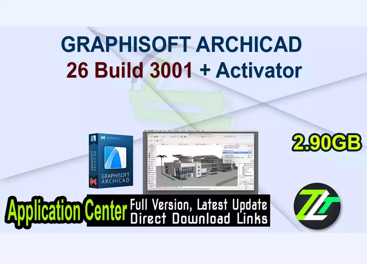 GRAPHISOFT ARCHICAD 26 Build 3001 + Activator
