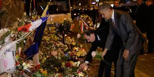 Bataclan hommage Obama et Hollande