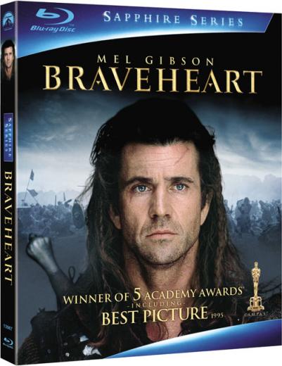 Braveheart Blu-ray Dvd Case