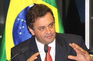 Aécio Neves – líder da oposição: as maquiagens da presidente Dilma