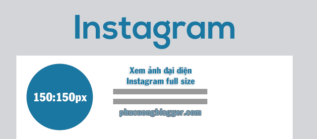 Cách xem ảnh đại diện full kích thước trên Instagram