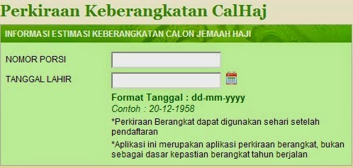 Cara Cek Mengetahui Tahun Keberangkatan Haji Wawan Islam