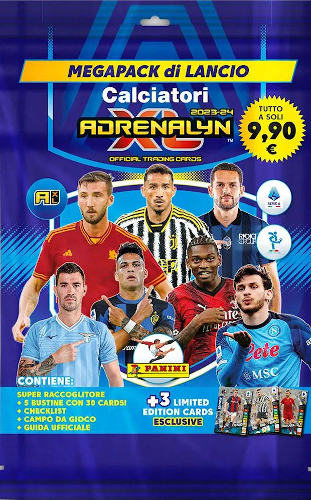 Football Cartophilic Info Exchange: Panini (Italy) - Calciatori Adrenalyn  XL 2023-24 (02) - Starter Pack