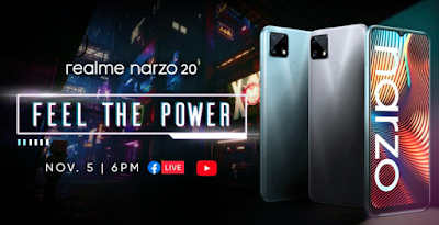 Realme Narzo 20 launch