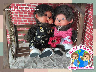 kiki Monchhichi amour love cute kawaii