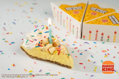 Burger King's Birthday Pie Slice.