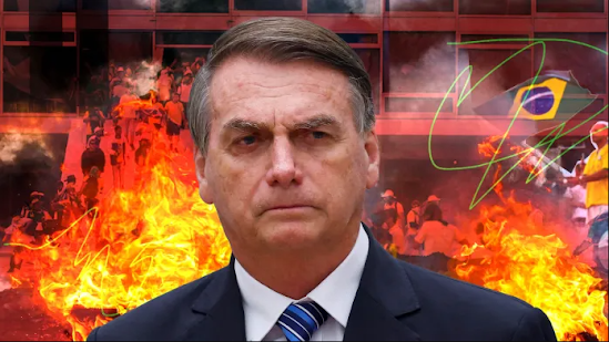 Brazil Bolsonaro Brasilia election fascists violence riots vandalism crime mobs military insurrection