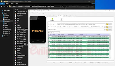 Flash Oppo F5 Pro CPH1727 via SP Flash Tool