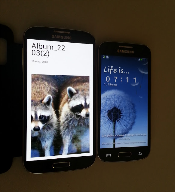 Samsung Galaxy S4 dengan Galaxy S4 Mini