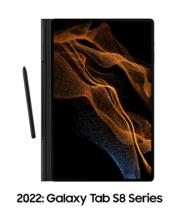 2022: Samsung Galaxy Tab S8 Series