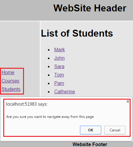 AngularJS cancel route change