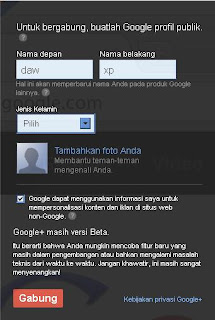 daftar google plus