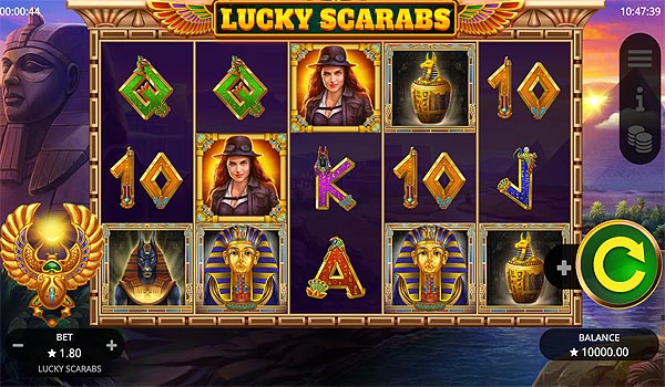 Main Gratis Slot Indonesia - Lucky Scarabs Booming Games