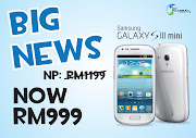 BIG NEWS Samsung Galaxy S III Mini NOW: RM999. Posted by mkchang at 10:08 PM (mini)