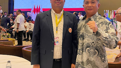 Steven Kandouw Hadiri Pembukaan Rakernas KONI 2022 di Jakarta