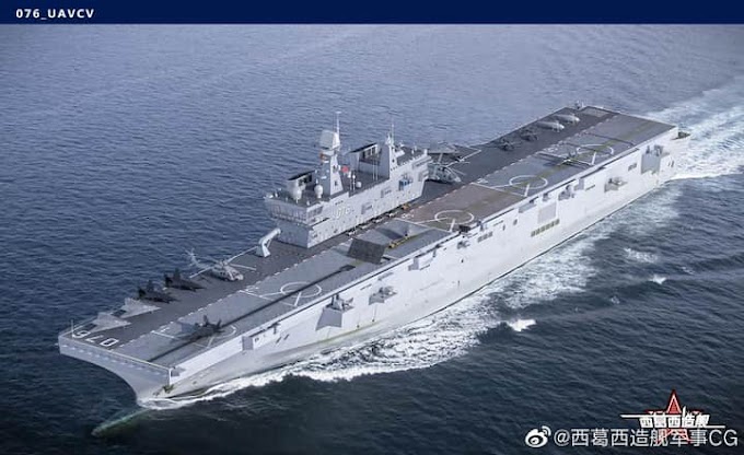 Artist’s Impression of China's Type 076 