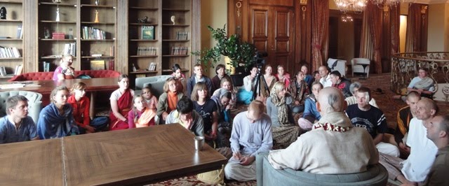 Sankarshan Das Meeting with Disciples