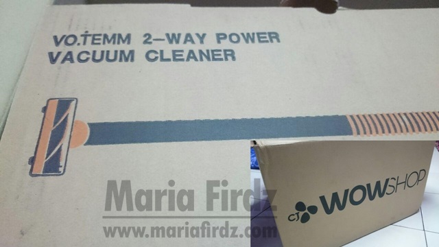 [REVIEW] VO.TEMM 2 WAY POWER VACUUM CLEANER DARI CJ WOW SHOP 