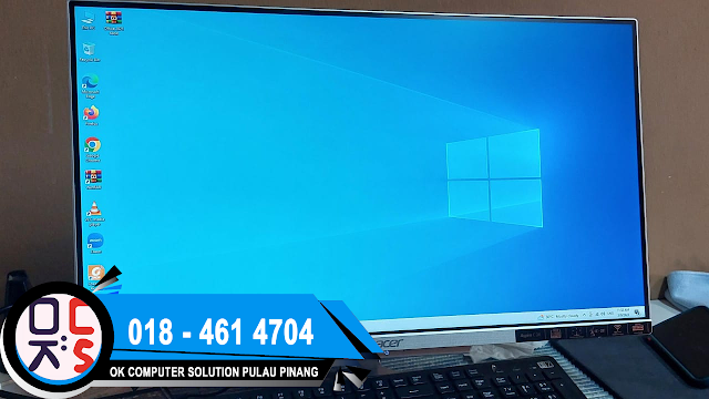 SOLVED : REPAIR PC | PC SHOP | ALL IN ONE ACER ASPIRE | MODEL C24-860 | SLOW & HANG | BOOT SLOW | LAGGING | UPGRADE RAM 8GB & SSD NVME 500GB | COMPUTER SHOP NEAR ME | PC REPAIR NEAR ME | PC REPAIR PENANG | BUTTERWORTH