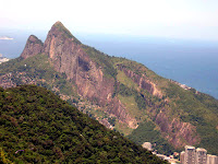 Morro Dois Irmãos - Visual da Pedra Bonita, Rio de Janeiro, Brasil