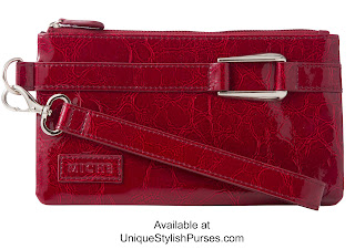 Miche Red Wristlet