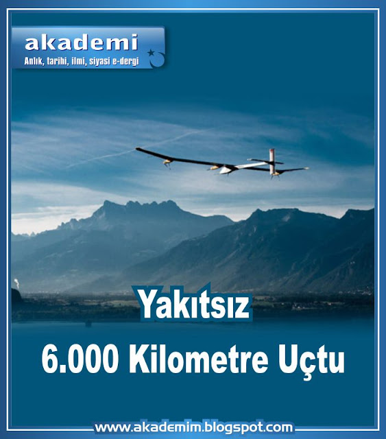 Yakıtsız 6.000 Kilometre Uçtu