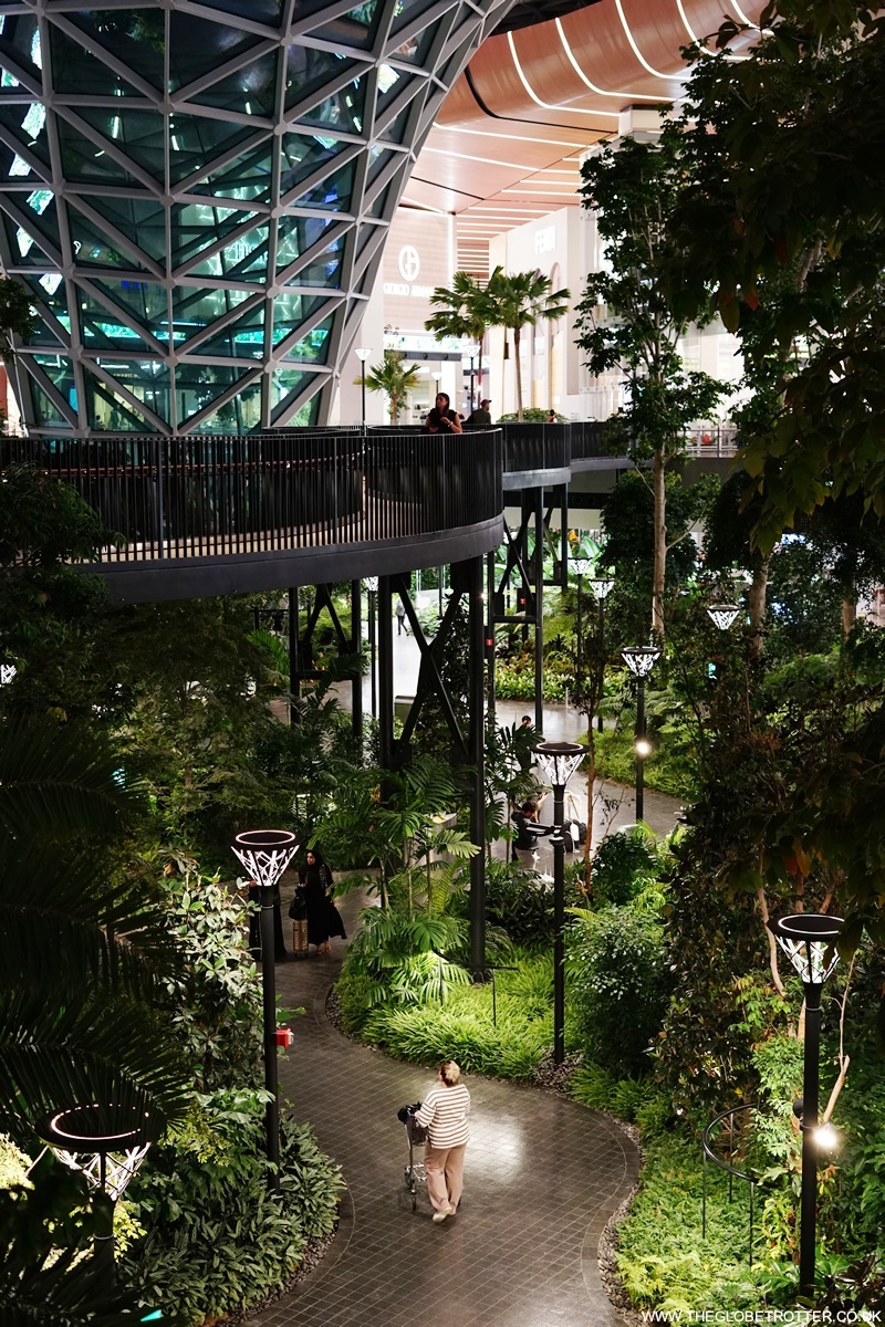 Indoor garden at Doha Airport