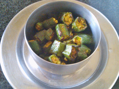 Simple Okra, Bhindi Fry