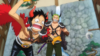 ワンピースアニメ 986話 ワノ国編 ルフィ かわいい ONE PIECE Episode 986 Monkey D. Luffy