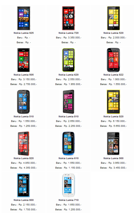  daftar  harga handphone nokia  juli 2014 hp terbaru  2019 