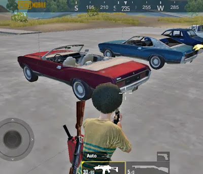 vehicle in pubg mobile