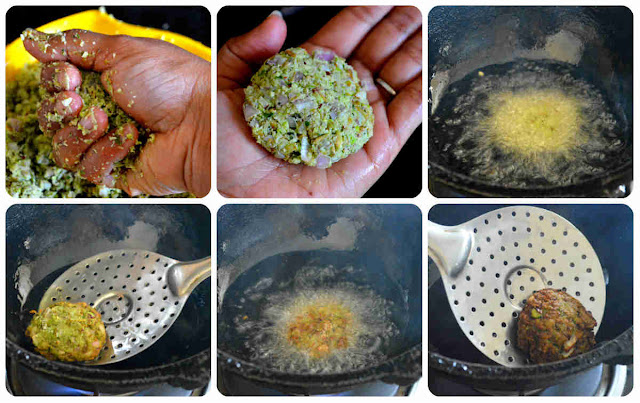 Togarikalu Masala vada/Tuvar Vada/Green Pegion peas Fritters