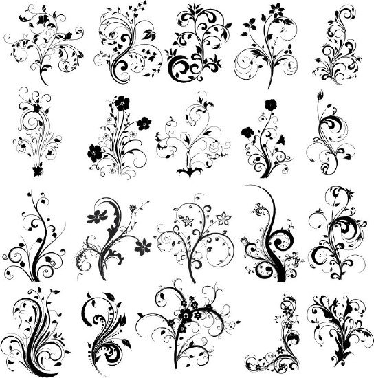 Ornaments Vector EPS 175 Mb