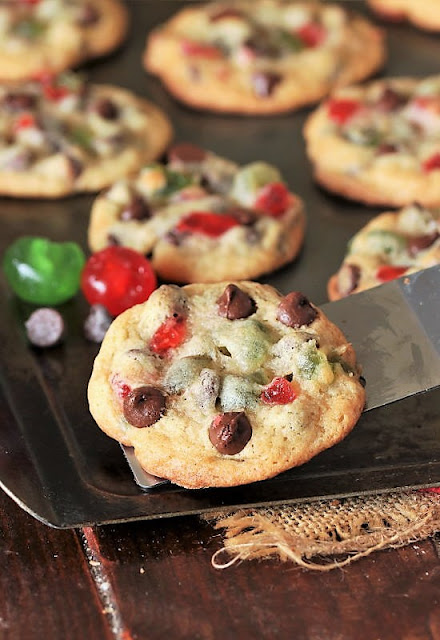 Christmas Chocolate Chip Cookies Image