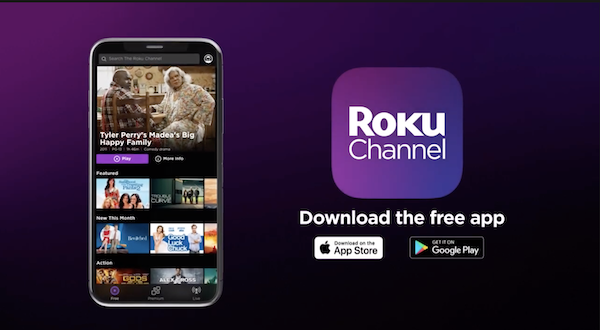 Add The Roku Channel Mobile App