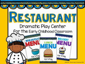 http://www.teacherspayteachers.com/Product/Restaurant-Dramatic-Play-Center-1318189